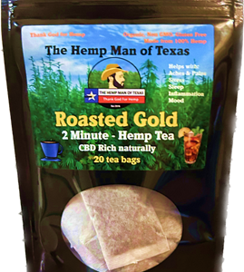 Roasted Gold Hemp CBD Tea - Pure Hemp Tea