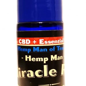 Hemp Man Miracle Rub Roll On with Essential Oils